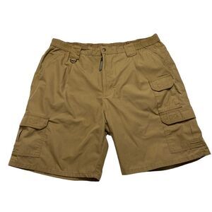 Propper Mens Size 44 Tactical Cargo Shorts Tan Brown Ripstop Utility Workwear